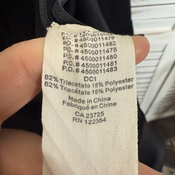 WILFRED | ARITZIA Women's Chevalier Open Front Jacket Satin Black Size 0 - Picture 12 of 16